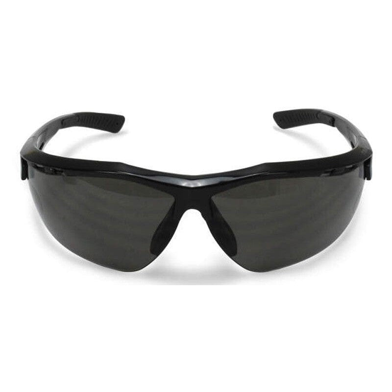 Radians Thraxus Safety Glasses with Smoke IQUITY Anti-Fog Lens - Front View