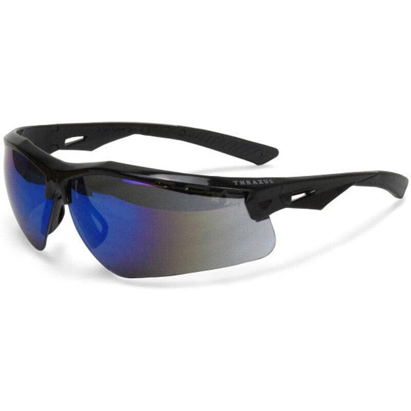 Radians Thraxus Safety Glasses with Blue Mirror Lens TXC1-70ID