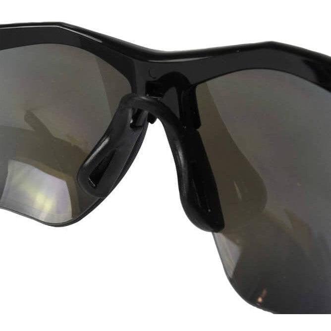 Radians Thraxus Safety Glasses with Blue Mirror Lens TXC1-70ID - Nosepiece