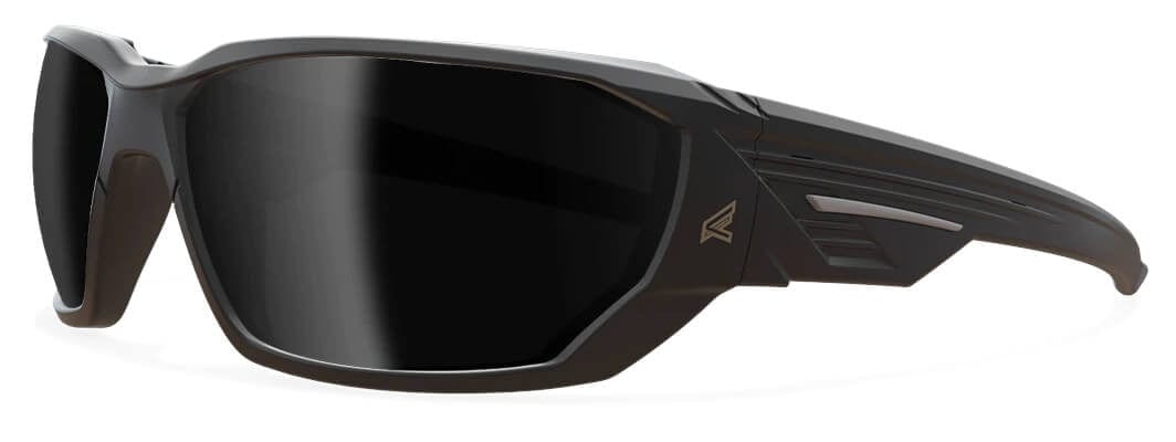 Edge Dawson Safety Glasses with Black Frame and Polarized Smoke Lens TXD416