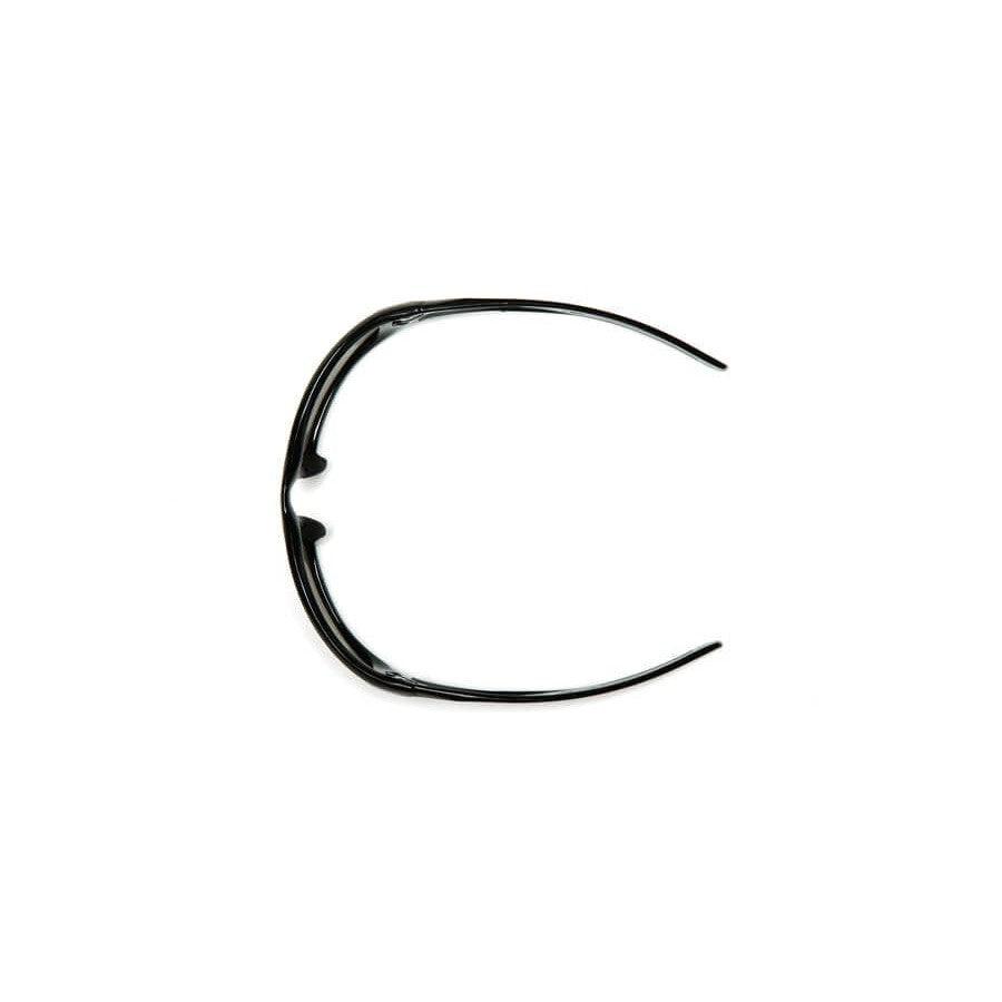 Venture Gear Pagosa Safety Sunglasses with Black Frame and Ice Blue Mirror Anti-Fog Lens - Top