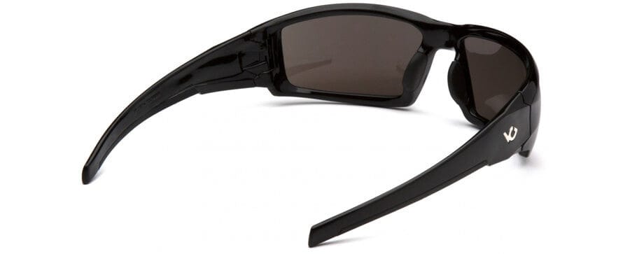 Venture Gear Pagosa Safety Sunglasses with Black Frame and Silver Mirror Anti-Fog Lens - Back