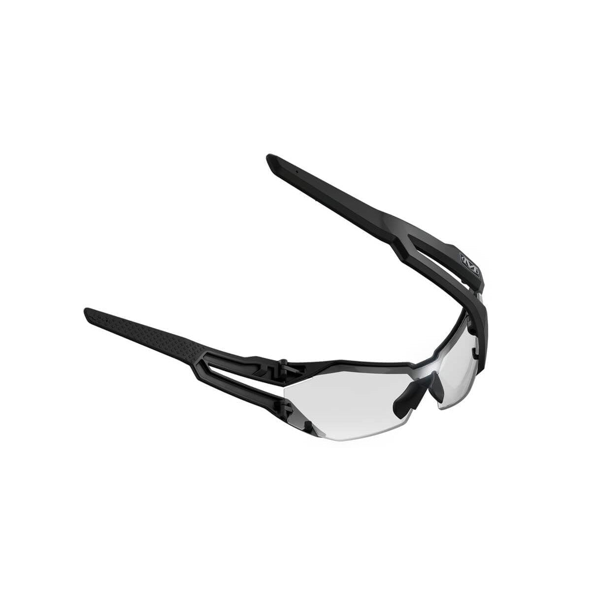 Mechanix Wear Type-V Safety Glasses with Black Frame and Clear Anti-Fog Lens VVS-10AE-BU - Back View
