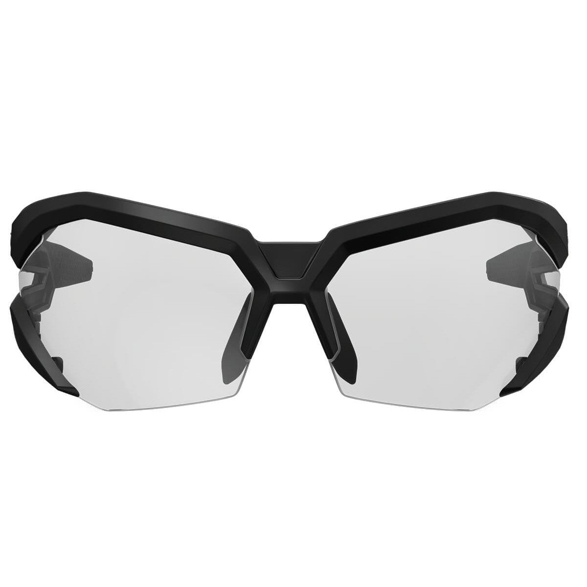 Mechanix Wear Type-V Safety Glasses with Black Frame and Clear Anti-Fog Lens VVS-10AE-BU - Front View