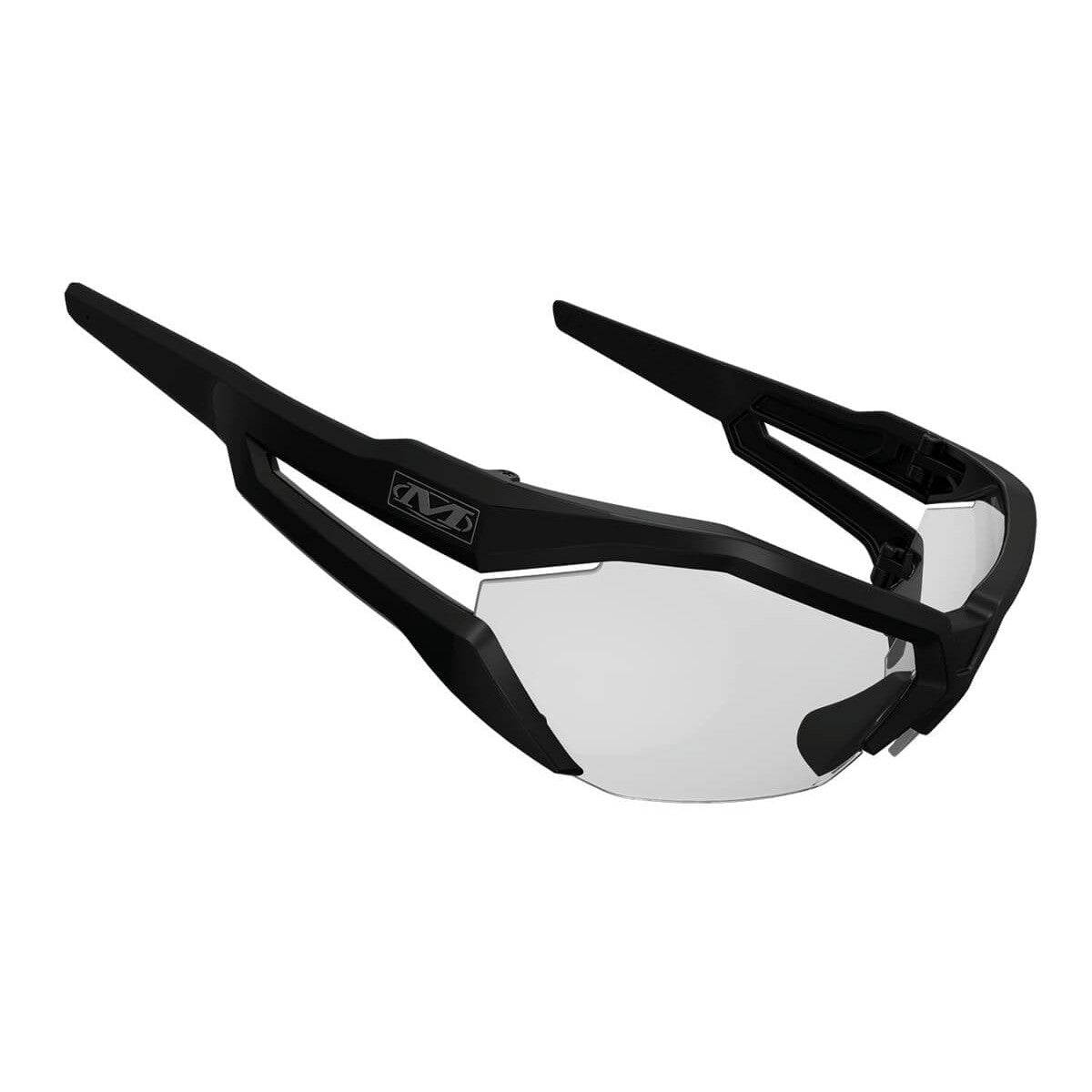 Mechanix Wear Type-V Safety Glasses with Black Frame and Clear Anti-Fog Lens VVS-10AE-BU - Right View