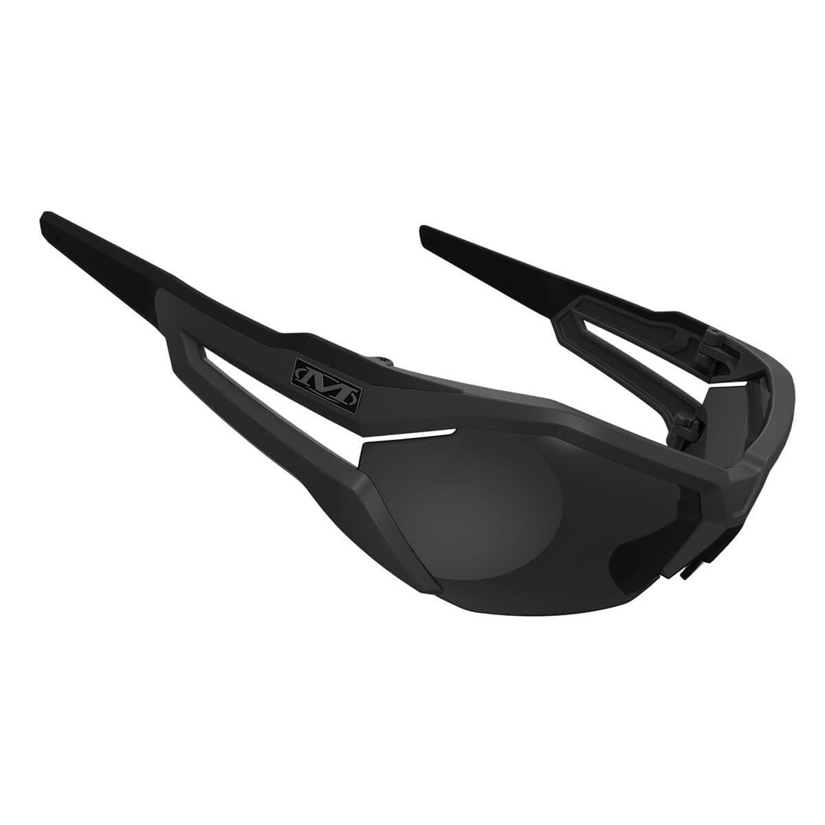 Mechanix Wear Type-V Safety Glasses with Grey Frame and Smoke Anti-Fog Lens VVS-20AH-BU - Right View