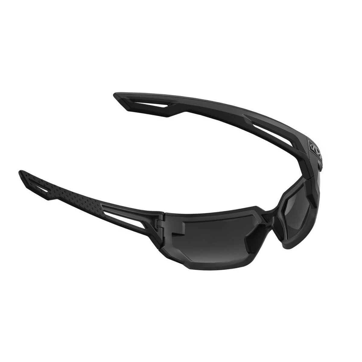 Mechanix Wear Type-X Safety Glasses with Grey Frame and Smoke Anti-Fog Lens VXS-20AK-BU - Back View