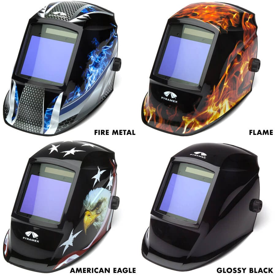 smith and wesson welding helmet Pyramex Leadhead WHAM30 Series Auto-Darkening Welding Helmet