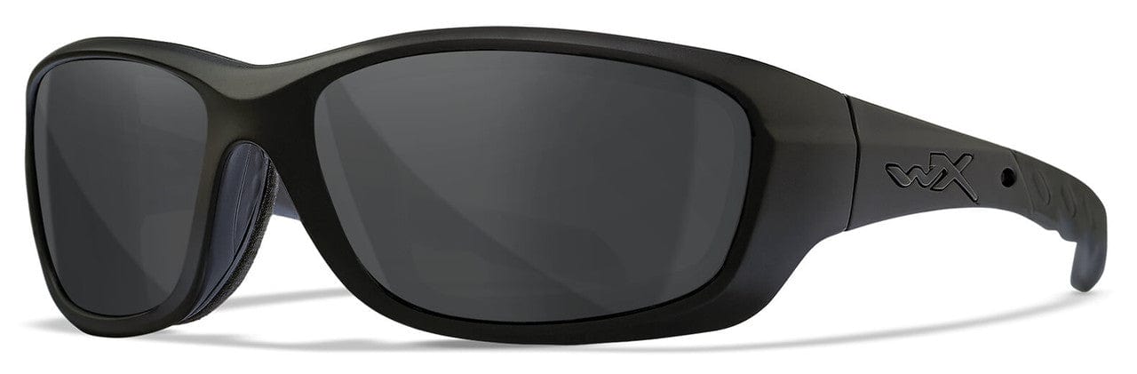 Wiley X Gravity Safety Sunglasses with Matte Black Frame and Smoke Grey Lens CCGRA01