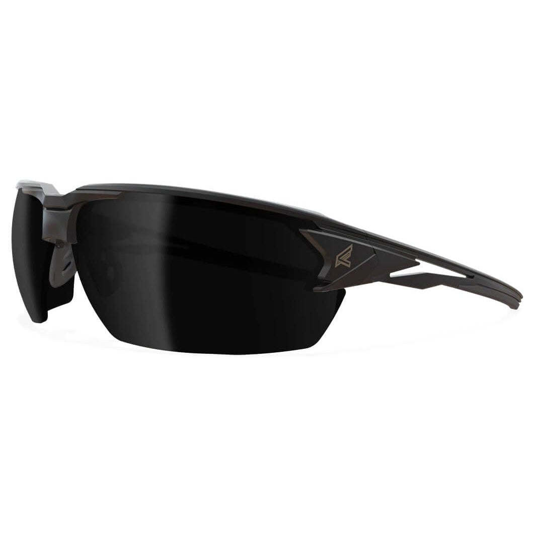 Edge Pumori Safety Glasses with Matte Black Frame and Smoke Vapor Shield Lens XP416VS
