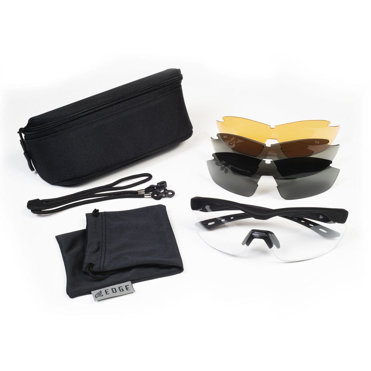 Edge Tactical Eyewear Overlord Shooting Glasses Kit HO611