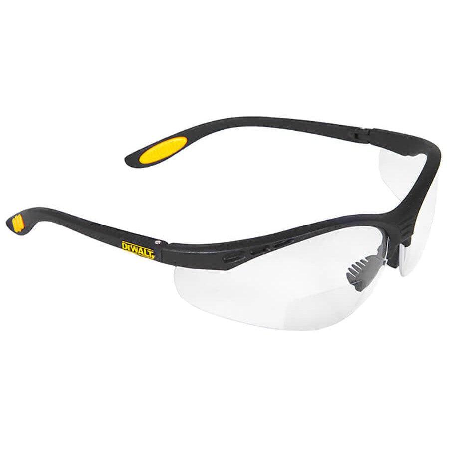 DeWalt Reinforcer Rx DPG59 Bifocal Safety Glasses with Clear Lens