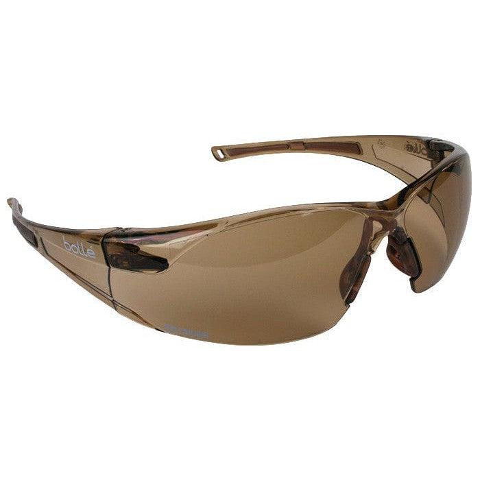 Bolle Rush Safety Glasses with Twilight Anti-Scratch and Anti-Fog Lens 40072