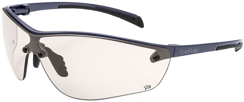 Bolle Silium Plus Safety Glasses with Graphite Colored Frame and CSP Anti-Fog Lens 40239
