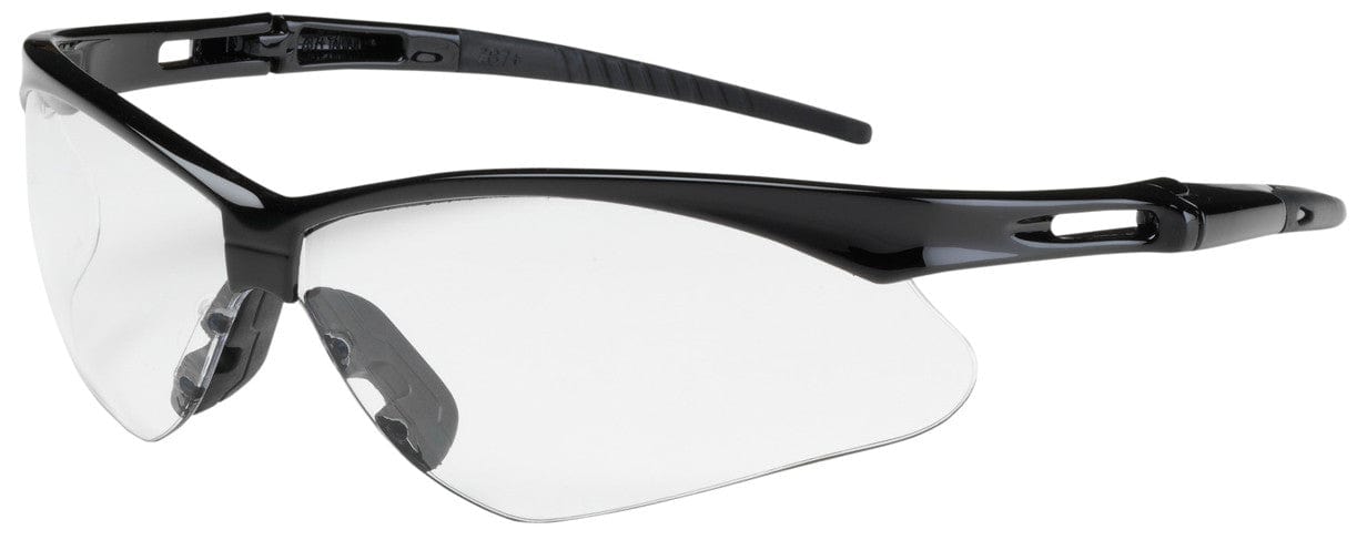 Bouton Anser Safety Glasses with Black Frame and Clear Lens 250-AN-10110