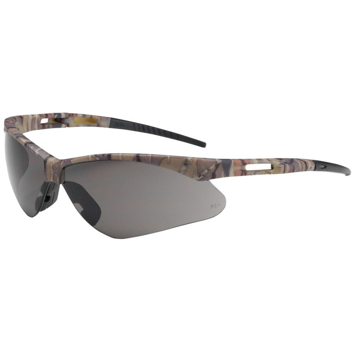 Bouton Anser Safety Glasses with Camouflage Frame and Gray Lens 250-AN-10123