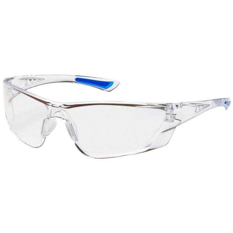 Bouton Recon Safety Glasses with Clear Temple and Clear Anti-Reflective Lens 250-32-0010