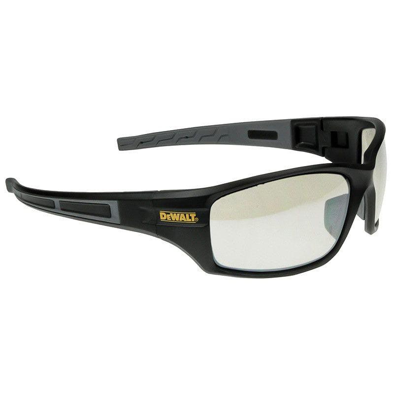 DeWalt Auger DPG101-9 Safety Glasses Black Frame with Indoor-Outdoor Lenses