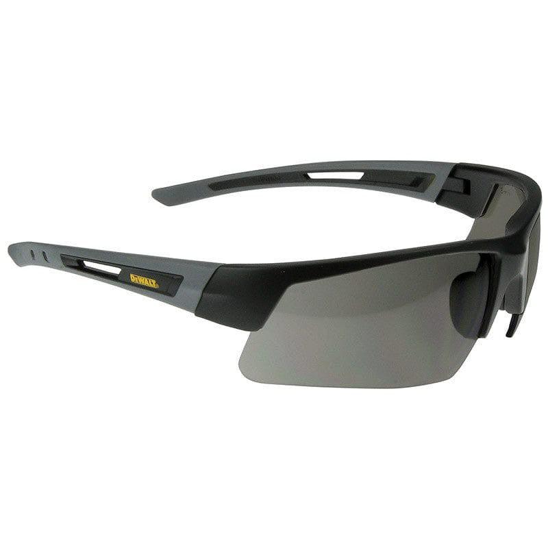 DeWalt Crosscut Safety Glasses with Black/Gray Frame and Smoke Lenses