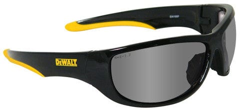 DeWalt Dominator Safety Glasses with Black Frame and Silver Mirror Lens DPG94-6D
