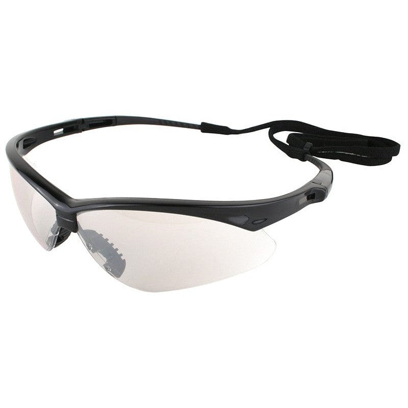 KleenGuard Nemesis Safety Glasses with Black Frame and Indoor/Outdoor Lens
