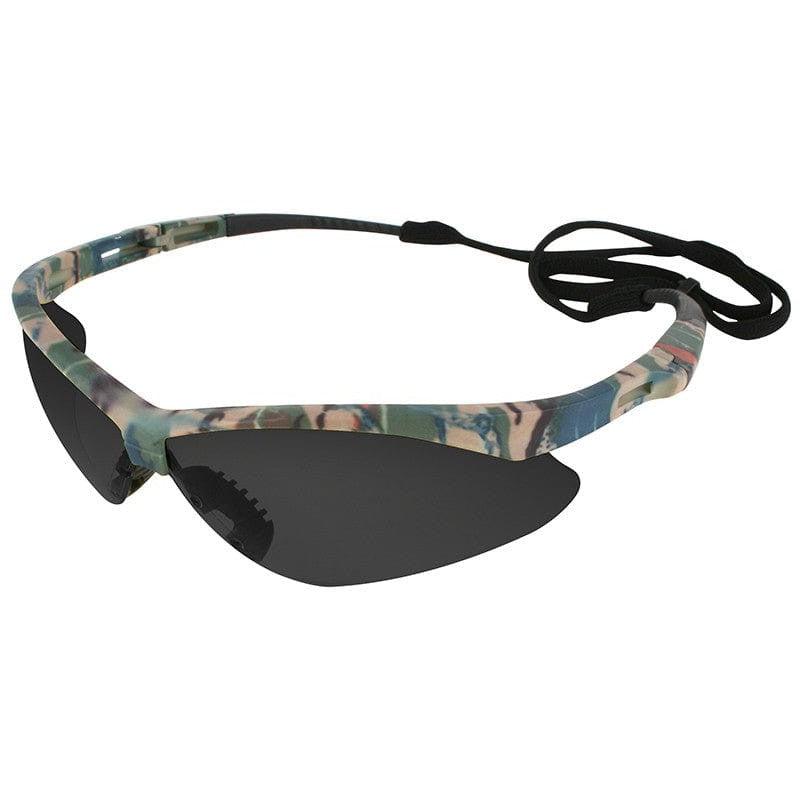 KleenGuard Nemesis Safety Glasses with Camo Frame and Anti-Fog Smoke Lens