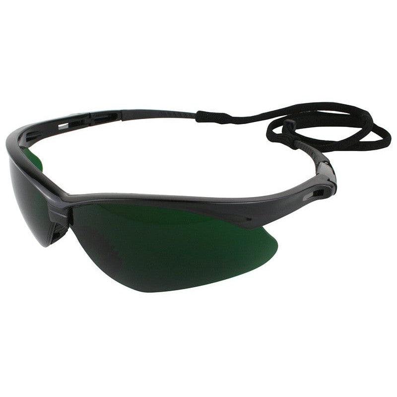 shade 5 welding goggles Nemesis Safety Glasses - Black Frame