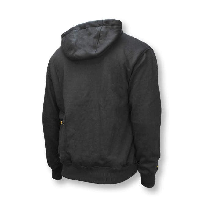 DeWalt DCHJ067B Unisex Black Heated Hoodie Sweatshirt Bare Back View