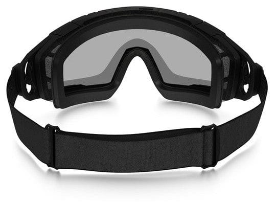 Oakley SI Ballistic Goggle 2.0 with Black Frame and Clear Lens - Back