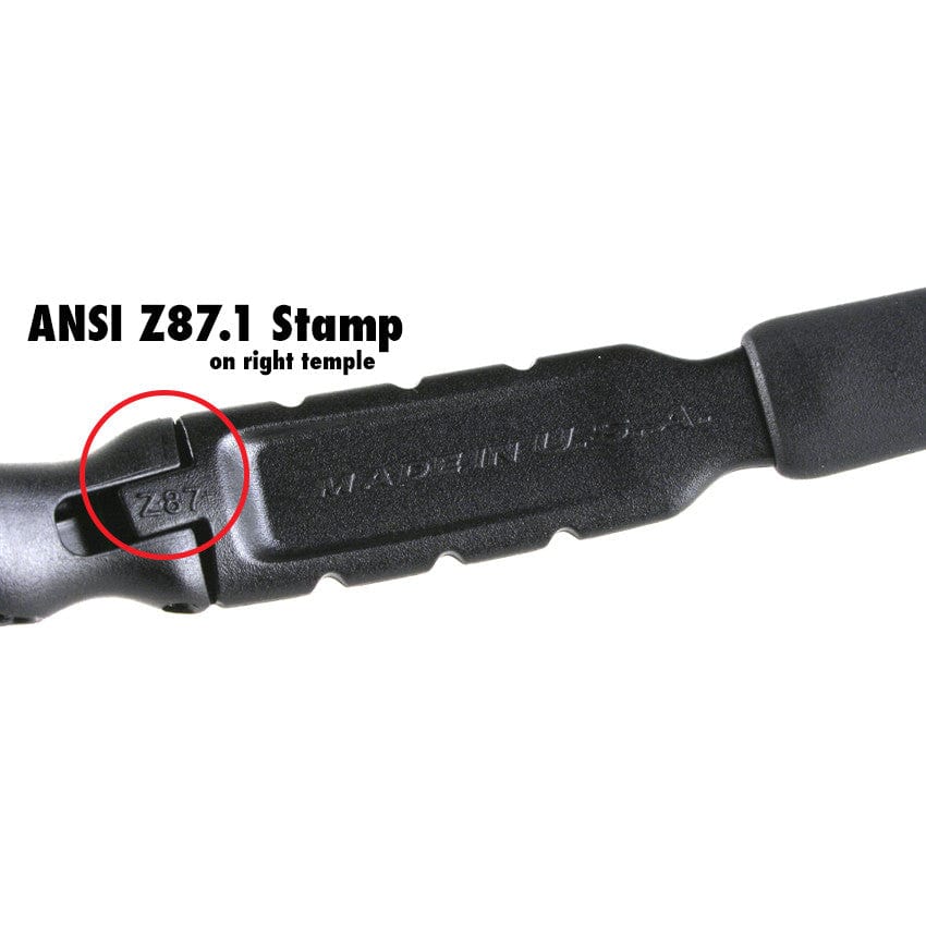 Oakley SI Ballistic M Frame 2.0 Hybrid with Black Frame and Grey Lens 11-142 Temple View 2