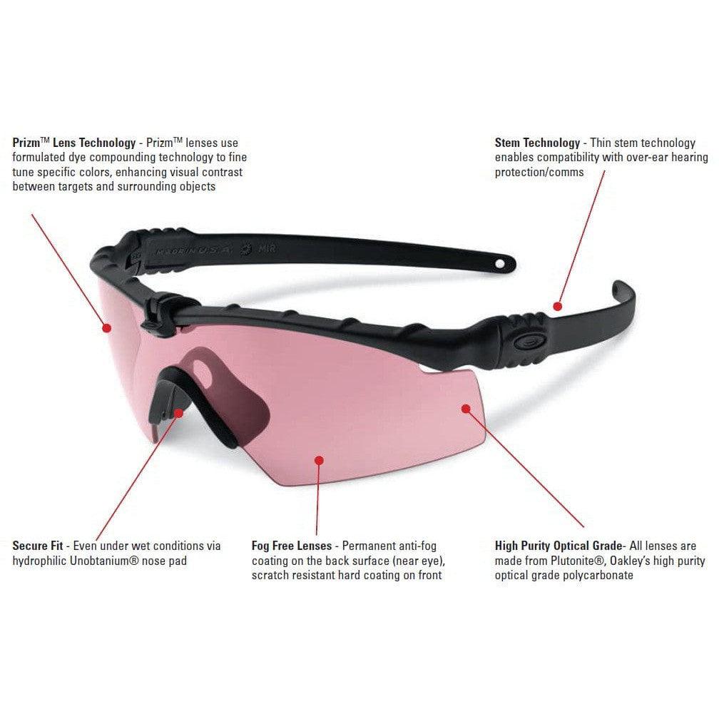 Oakley SI Ballistic M Frame 3.0 Black Frame TR22 Prizm Lens OO9146-19 Specs