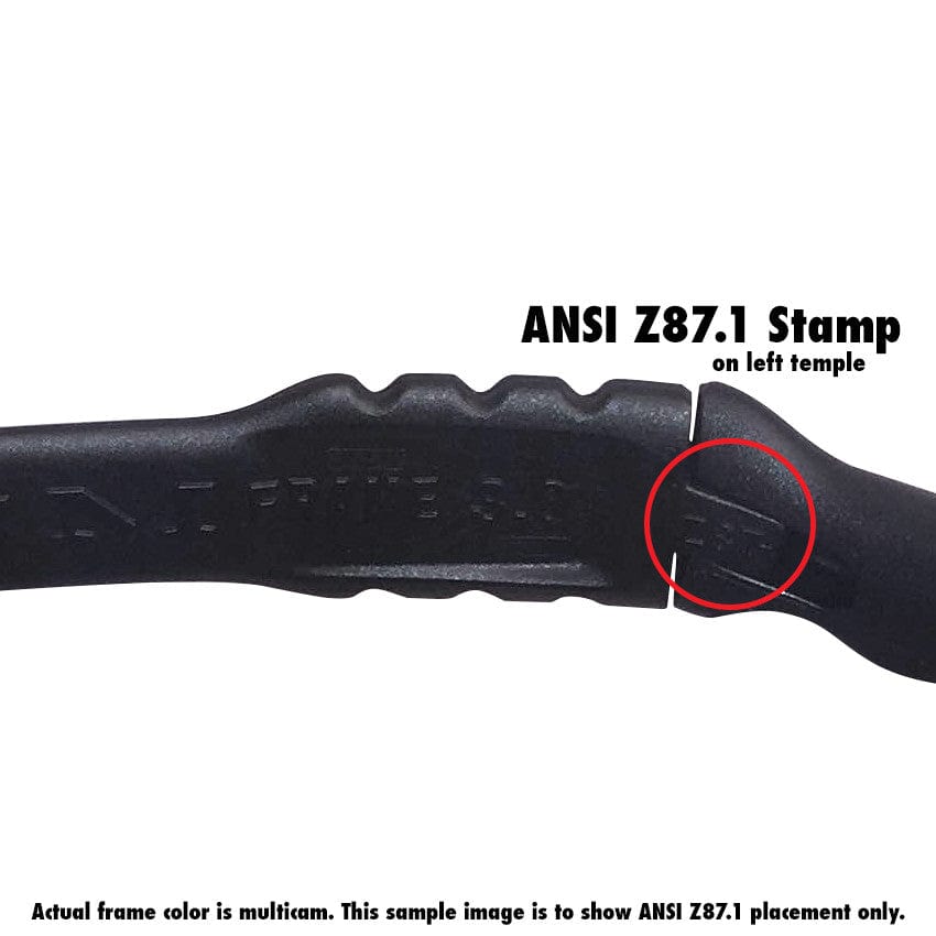 Oakley SI M Frame 3.0 Multicam with Grey Lens OO9146-02 Temple View