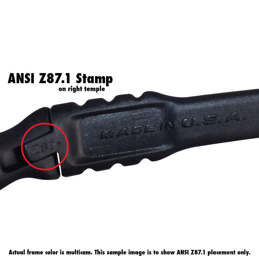 Oakley SI M Frame 3.0 Multicam with Grey Lens OO9146-02 Temple View Inside