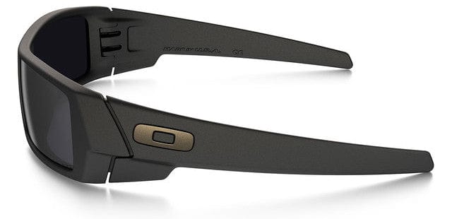 Oakley SI Gascan Sunglasses Black Frame Grey Polarized Lens 11-122 Side View