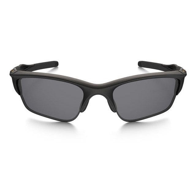 Oakley SI Half Jacket 2.0 XL Sunglasses Matte Black with Grey Lenses OO9154-12 Front View