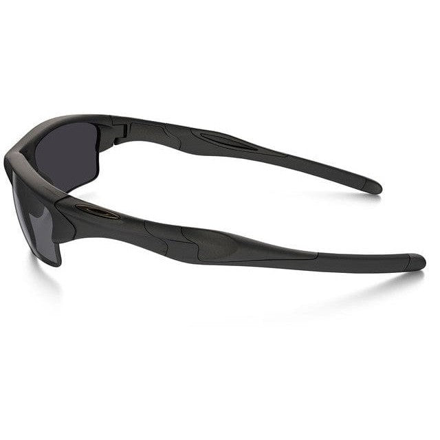 Oakley SI Half Jacket 2.0 XL Sunglasses Matte Black with Grey Polarized Lenses OO9154-13 Side View