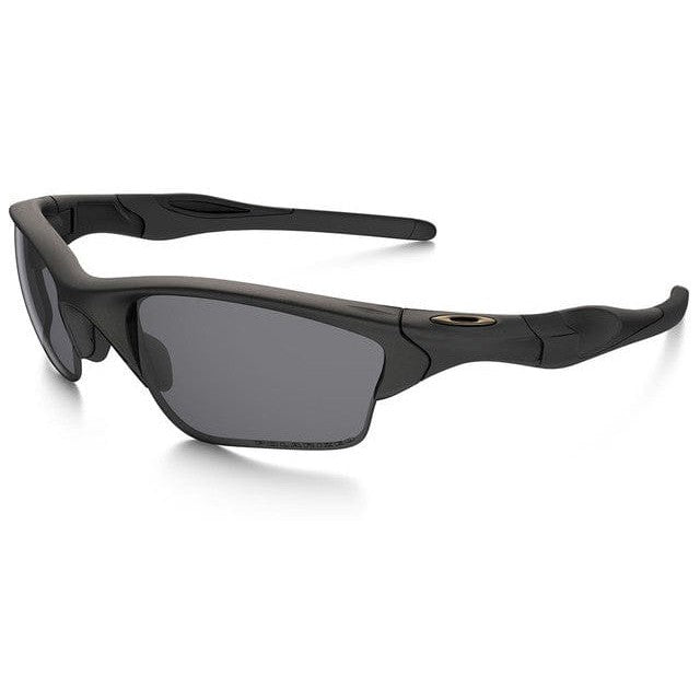 Oakley SI Half Jacket 2.0 XL Sunglasses Matte Black with Grey Polarized Lenses OO9154-13