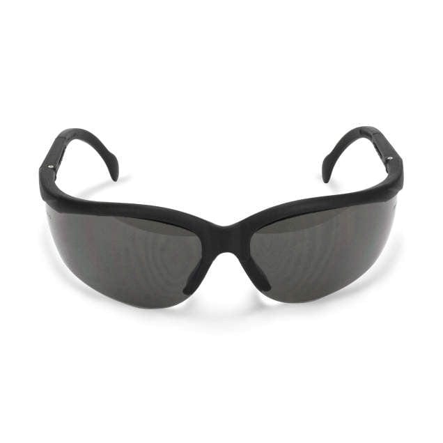 Radians Journey Safety Glasses with Black Frame and Smoke Lens JR0120ID Front