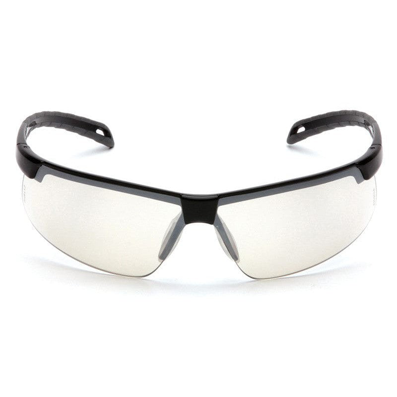 Pyramex Ever-Lite Safety Glasses with Black Frame and Indoor/Outdoor Lenses SB8680D - Front View