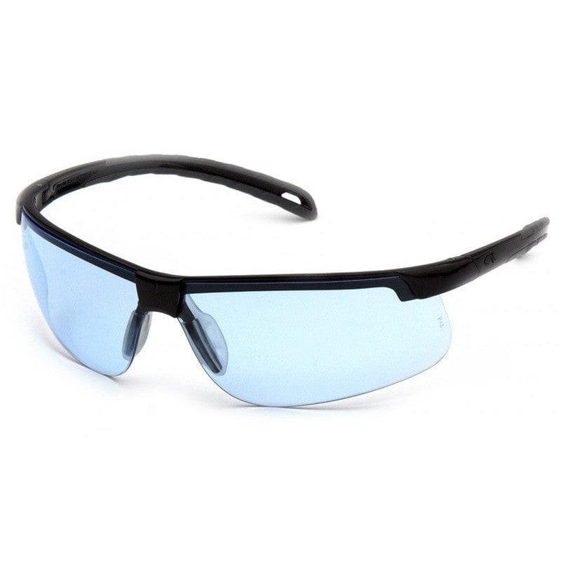 Pyramex Ever-Lite Safety Glasses with Black Frame and Infinity Blue Lenses - SB8660D