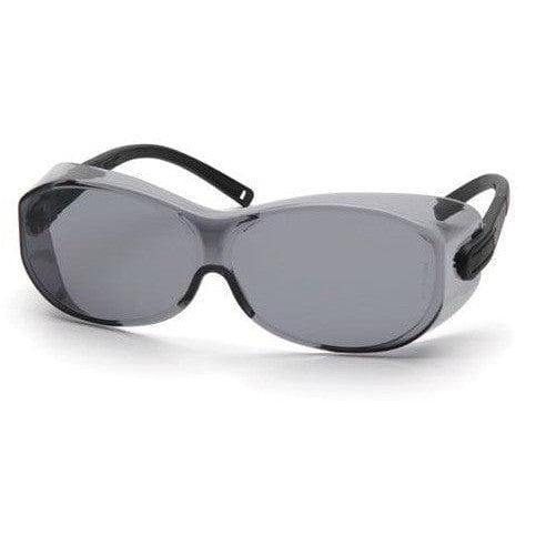 Pyramex OTS XL S7520SJ Over-Prescription Safety Glasses with Large Gray Lens