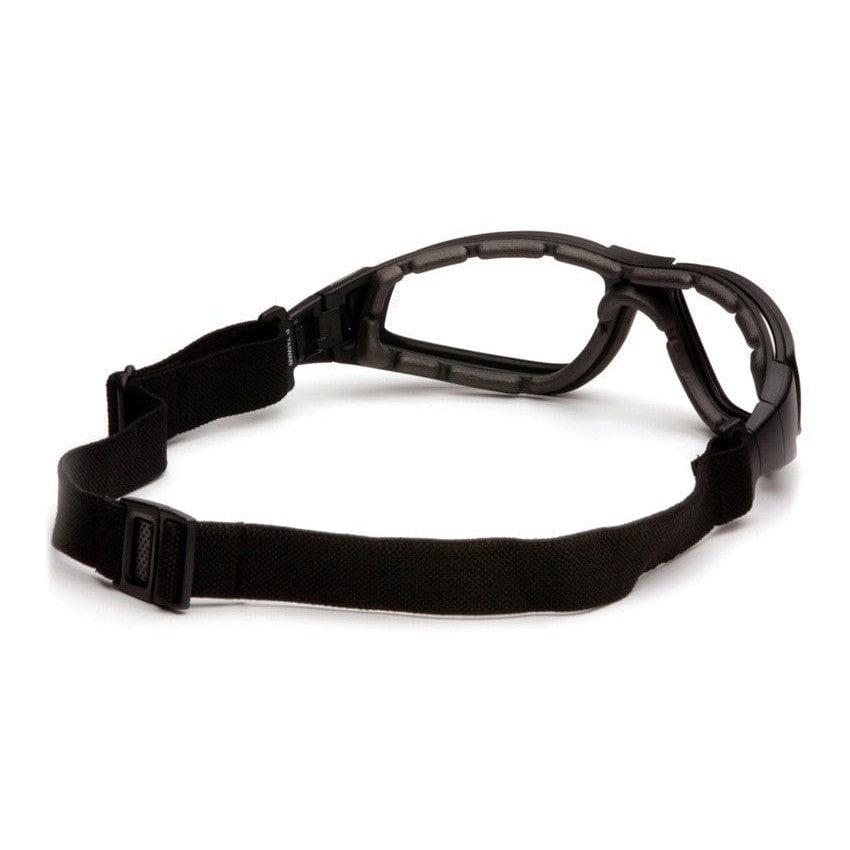 Pyramex XSG Ballistic Goggle Kit with Black Frame and Clear, Gray, and Amber Lenses GB4010KIT Inside