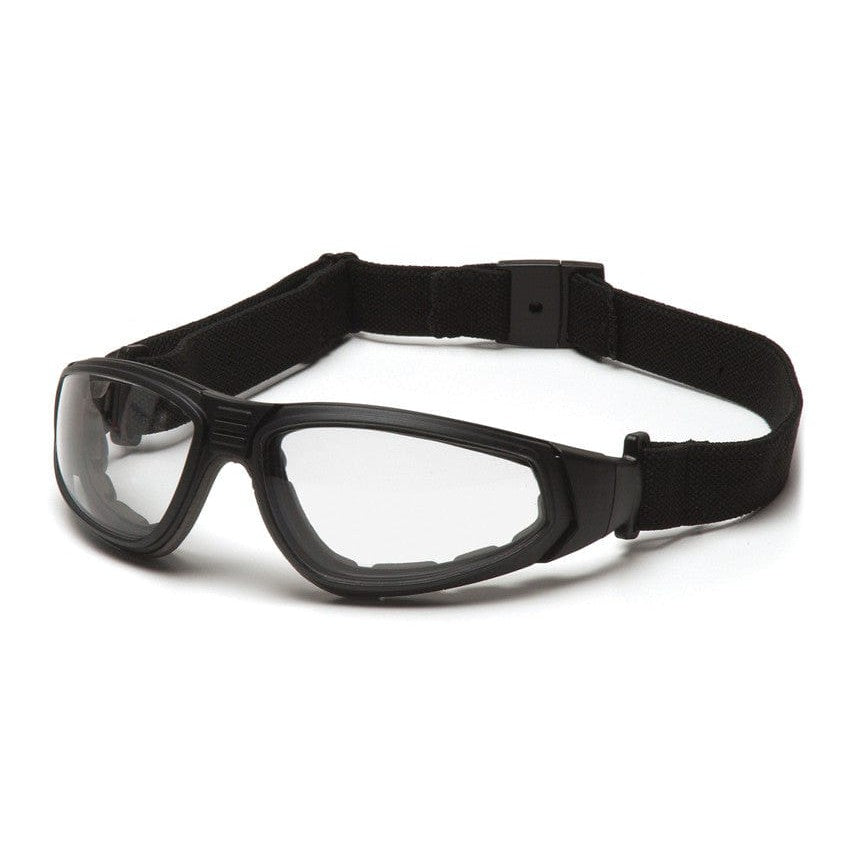 Pyramex XSG Ballistic Goggle Kit with Black Frame and Clear, Gray, and Amber Lenses GB4010KIT