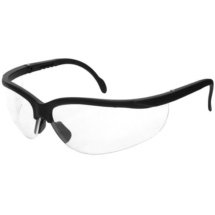 Radians Journey Safety Glasses with Black Frame and Clear Lens JR0110ID