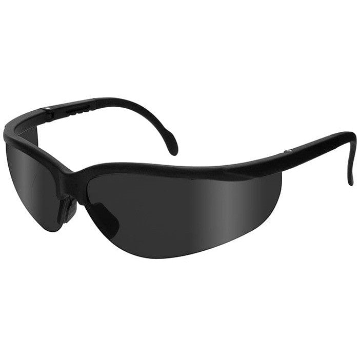 Radians Journey Safety Glasses with Black Frame and Smoke Lens JR0120ID