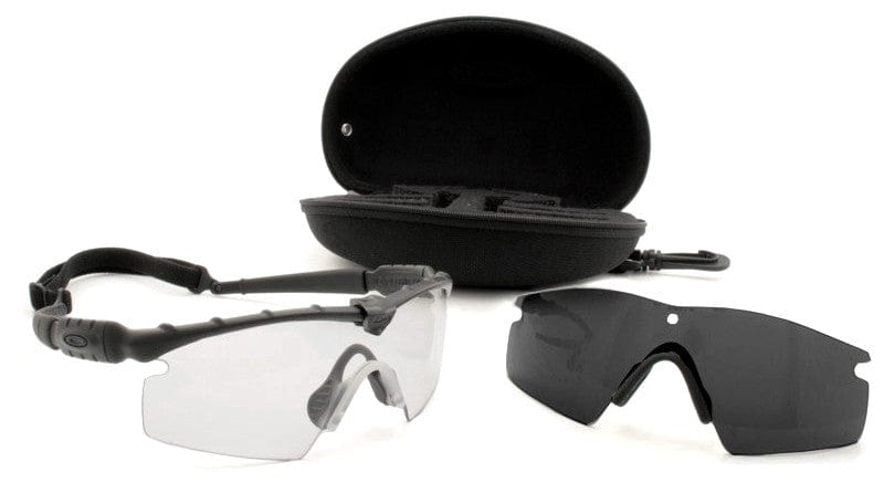 Oakley SI Ballistic M Frame 2.0 Strike Array Black Frame with Clear and  Grey Lenses