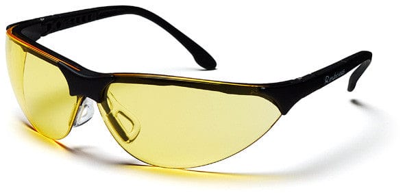 Pyramex Rendezvous Safety Glasses Black Frame Amber Lens SB2830S