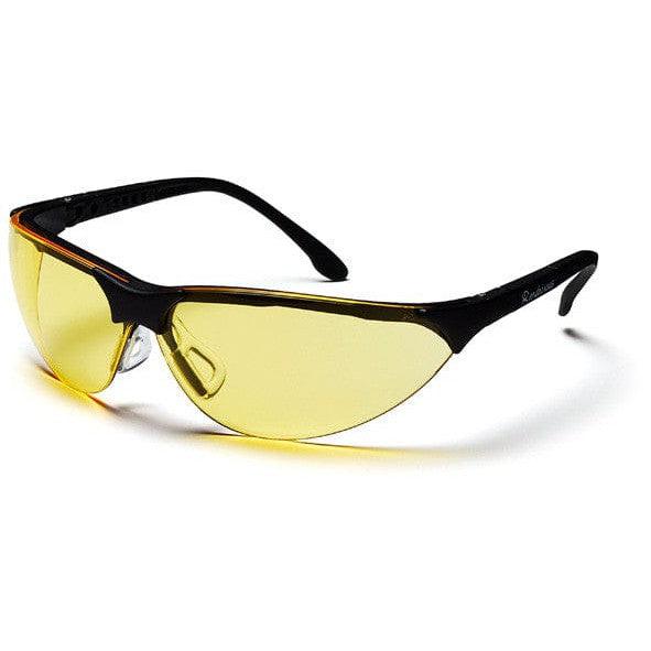 Pyramex Rendezvous Safety Glasses Black Frame Amber Lens SB2830S
