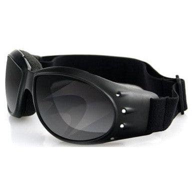 Bobster Cruiser Motorcycle Goggles with Smoke Anti-Fog Lens