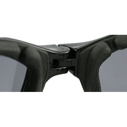 Bobster Crossfire Folding Goggle Black Frame Smoke Lens-BCR001-Safety Glasses USA-2